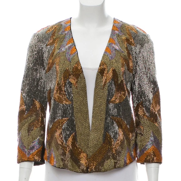 Haute Hippie Beaded Jacket - Picture 1 of 4